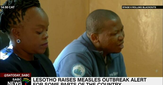 Video:  Lesotho raises measles outbreak alert for some parts of the country